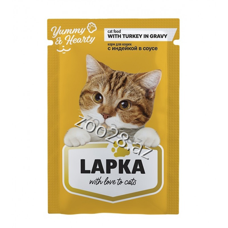 Lapka Hind Quşu Əti İlə, 85 qr - Pişiklər - Şəkil 2